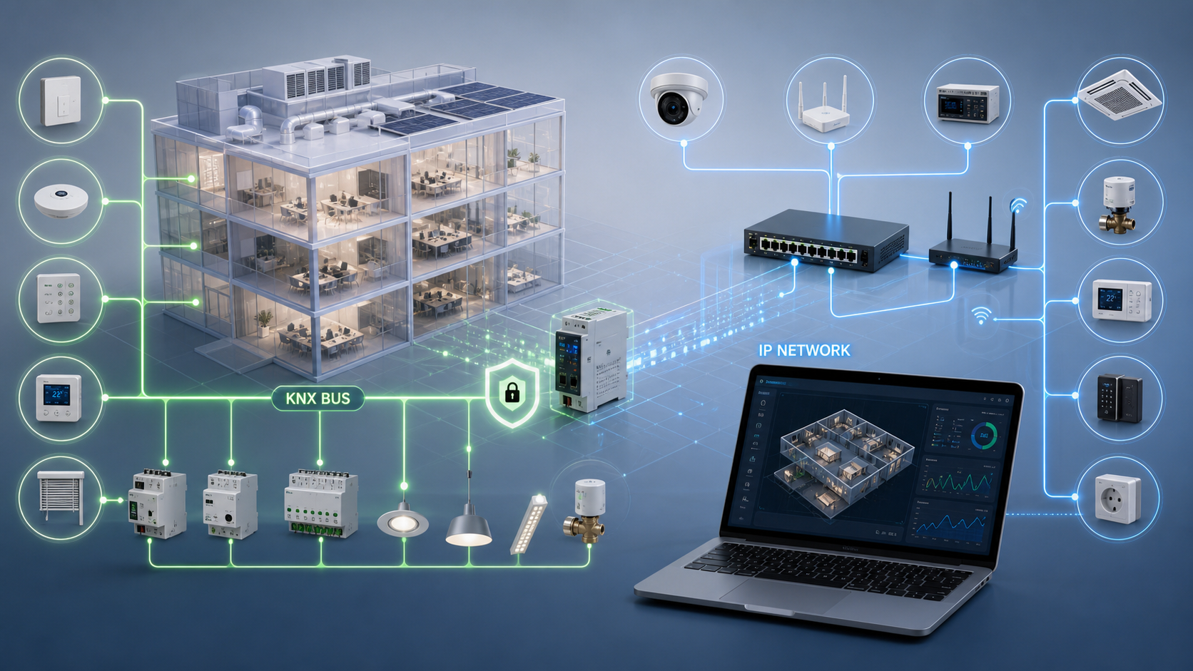 KNX IoT project architecture