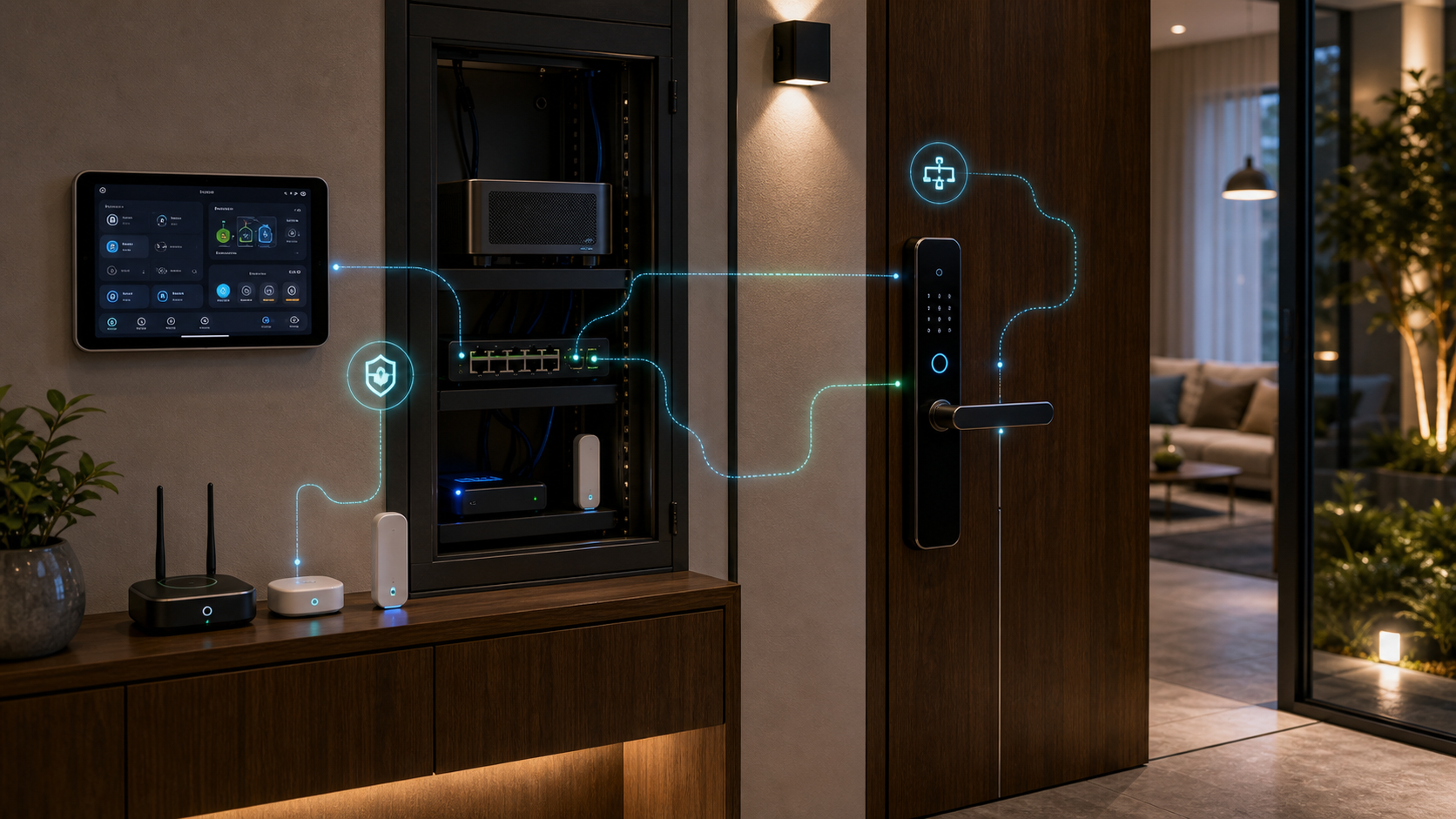Home Assistant 本地控制和智能门锁运维场景
