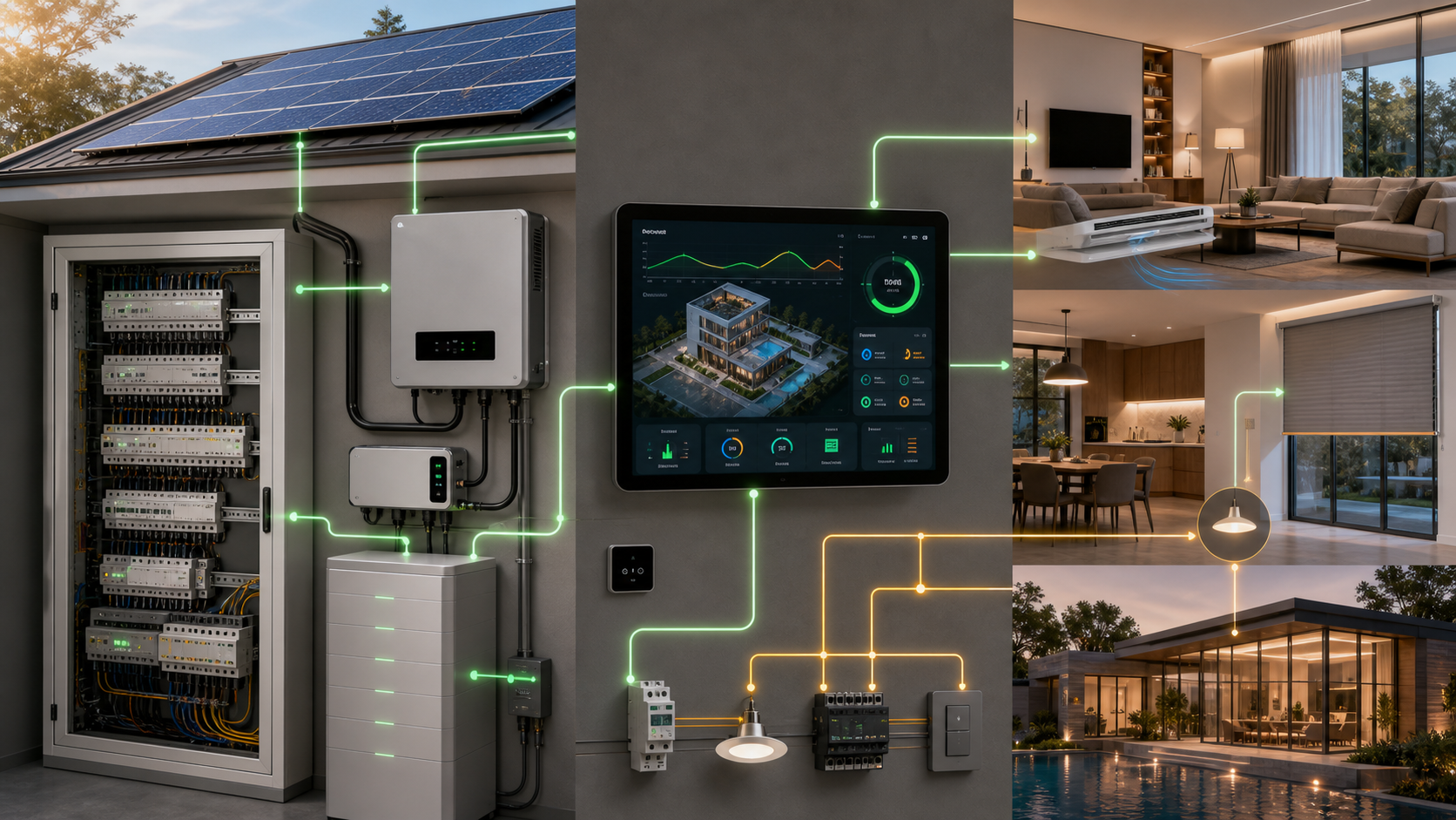 KNX 与 AI 能源管理在别墅和会所项目中的系统架构