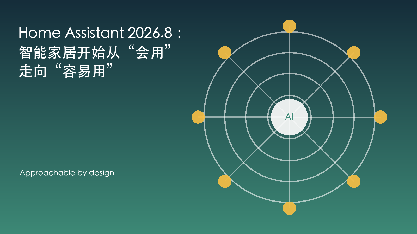 Home Assistant 2026.8：智能家居开始从“会用”走向“容易用” 信息图